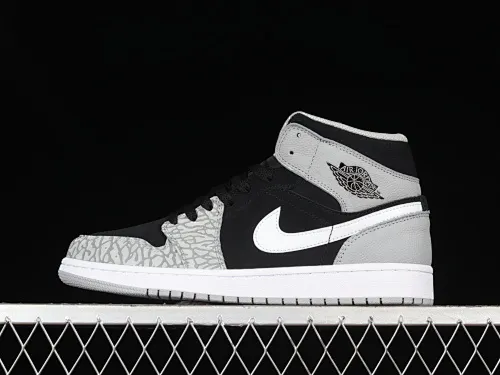 All categories Air Jordan Jordan series basketball shoes Air Jordan 1 Mid G version pure original Air Jordan 1 Mid "Elephant Toe" AJ1 Joe 1 crackle elephant Chinese basketball shoes DM1200-016